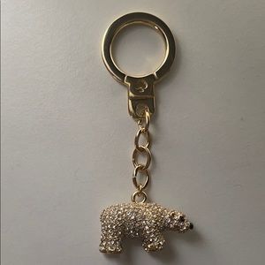 Kate Spade Cold Comforts Polar Bear Keychain